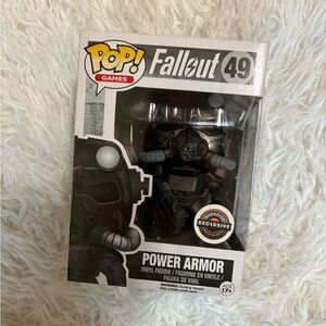 Funko Pop. FALLOUT #49 Power Armor. Gamestop Exclusive